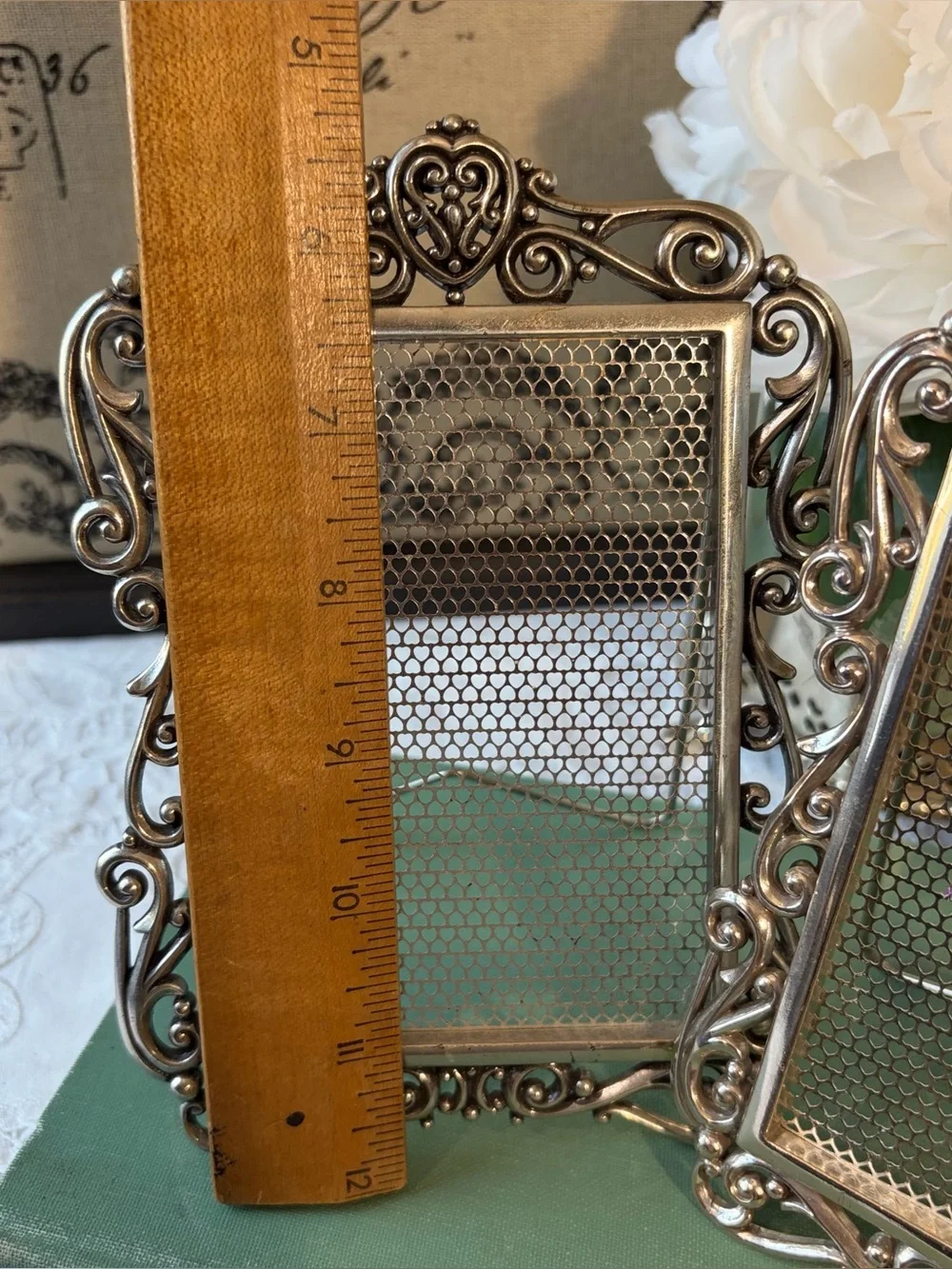 Brighton silver mesh small picture frame